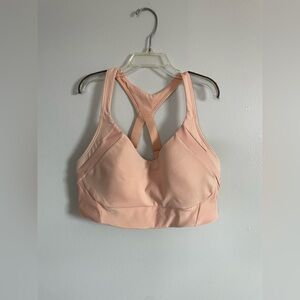 Avia Light Peach Sports Bra size medium 8/10